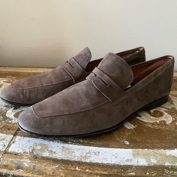 NEW - Canali Suede Dress Shoes in Tan- US 11.5/EU 44.5- 50% OFF (MSRP $795) - Picture 5 of 7